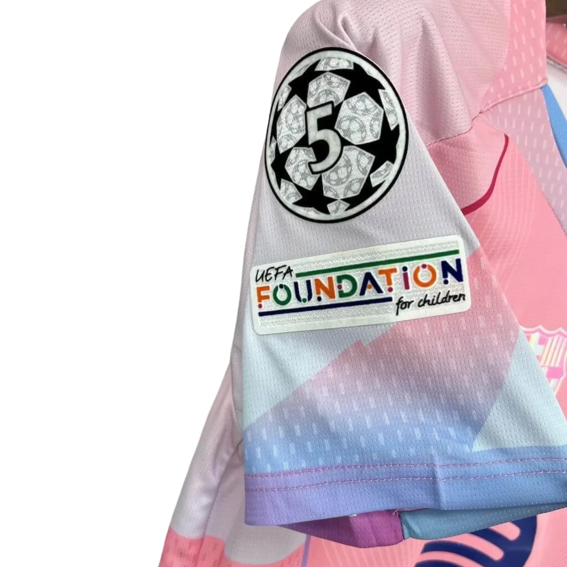 25/26 FC Barcelona Jersey - Pink T90 Edition