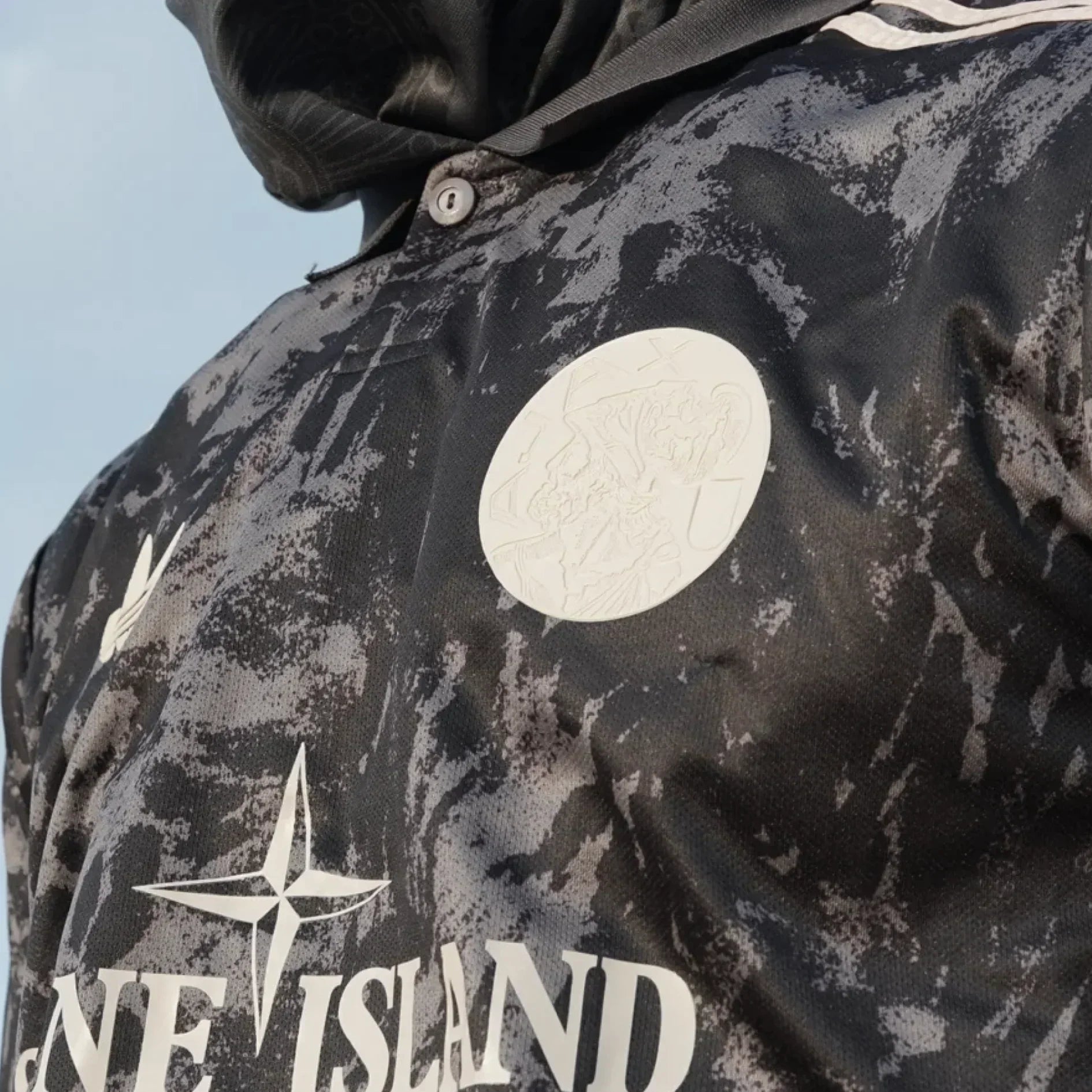 24/25 Ajax Jersey - Stone Island Edition