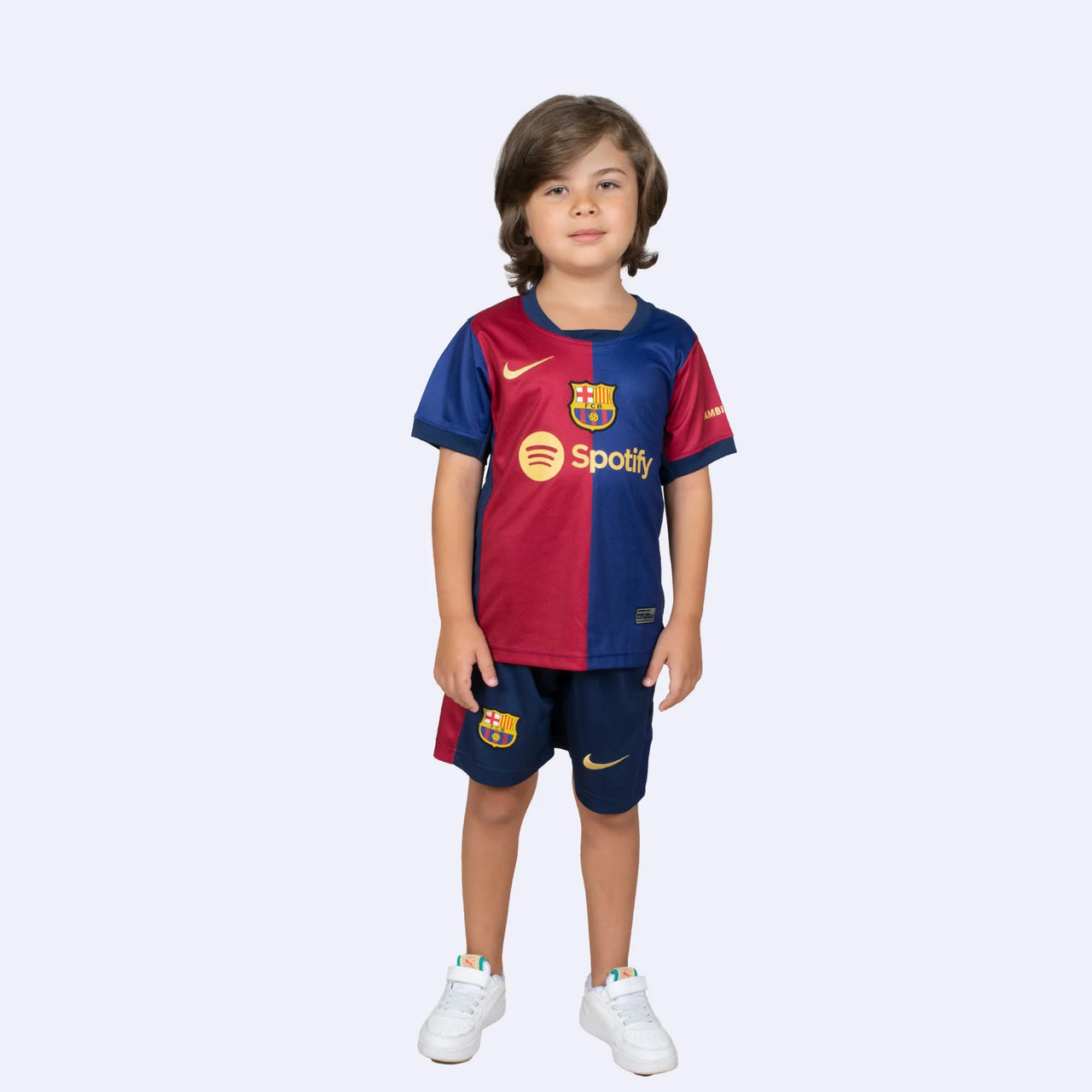 24/25 FC Barcelona Kids Jersey - Home