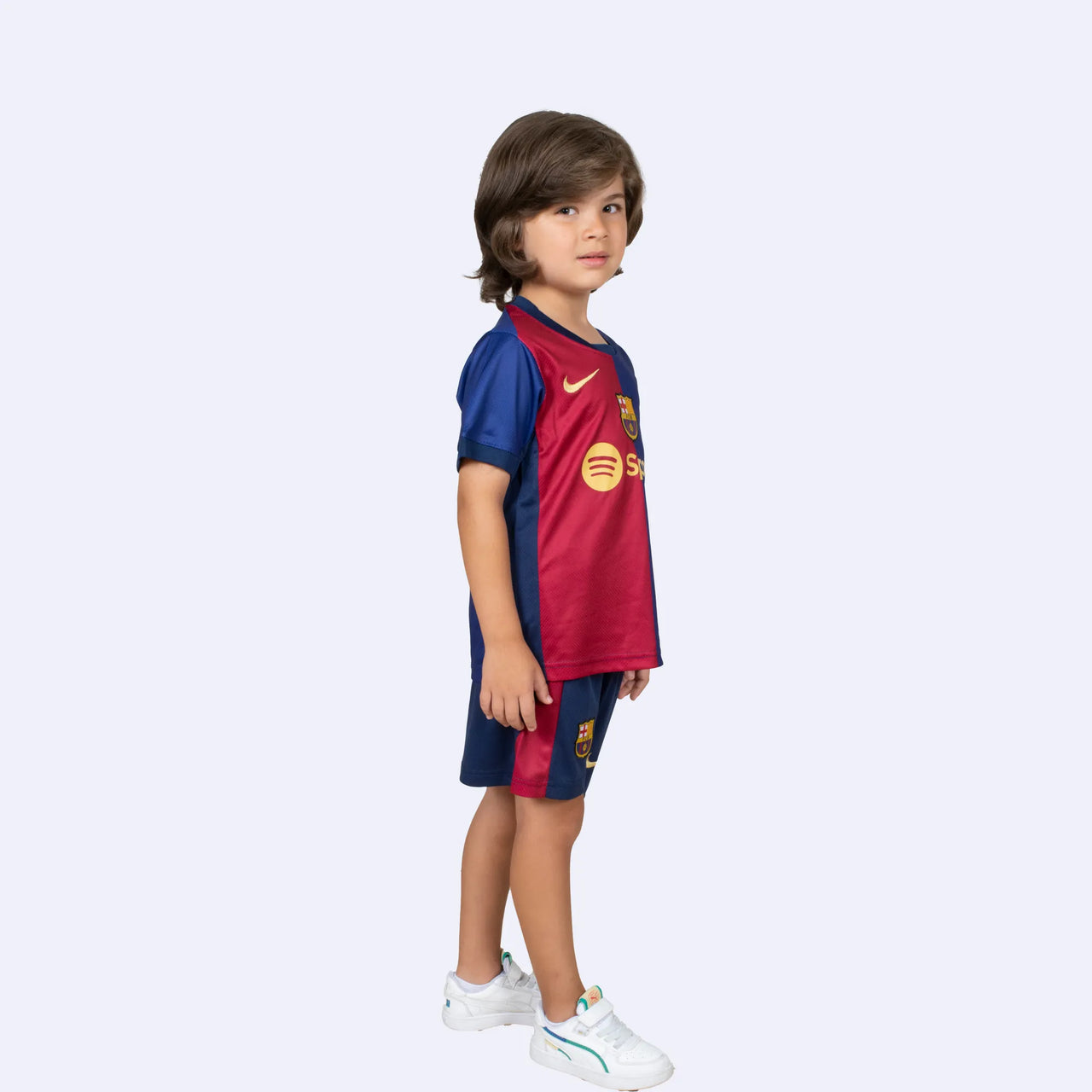 24/25 FC Barcelona Kids Jersey - Home