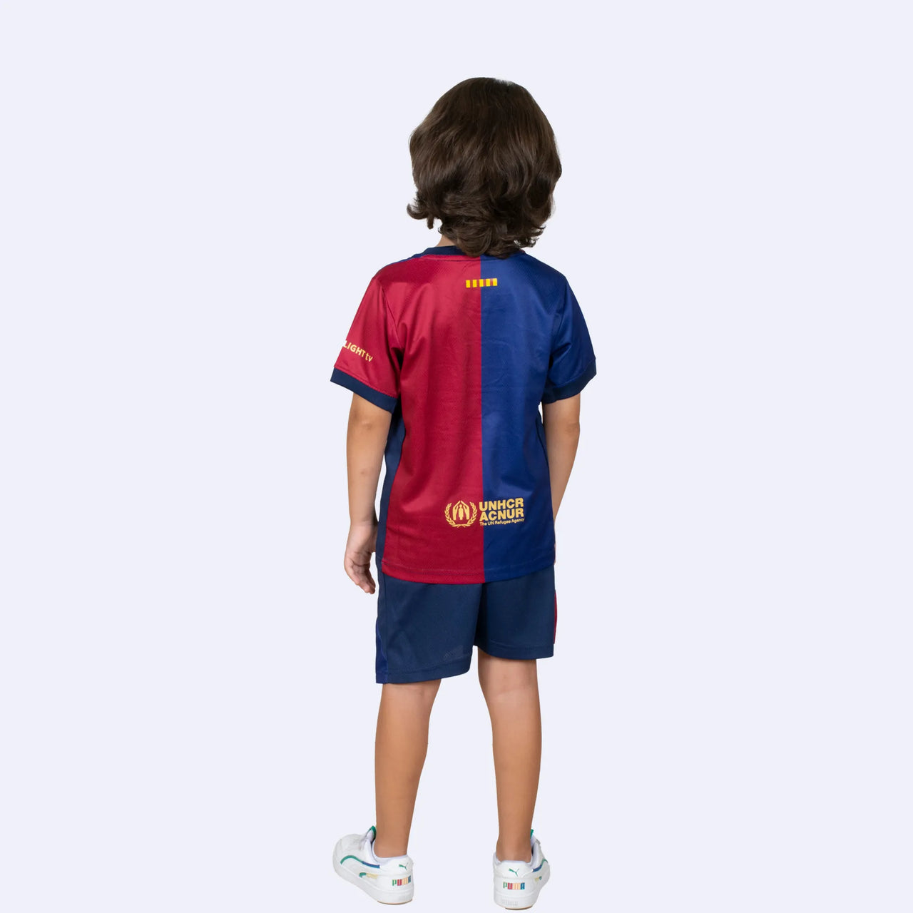 24/25 FC Barcelona Kids Jersey - Home