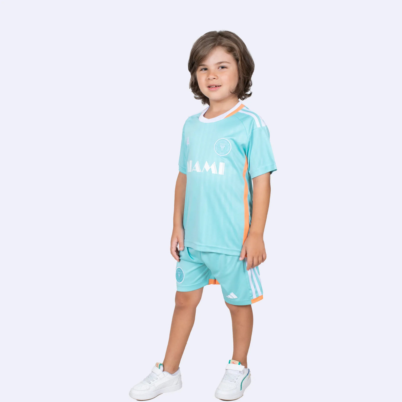 Messi 10 2024/25 Inter Miami Kids Jersey - Aqua