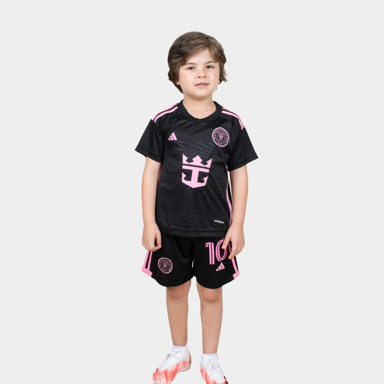 Messi 10 2024/25 Inter Miami Kids Jersey - Away Black