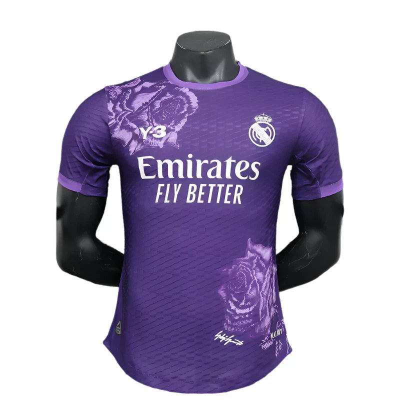 24/25 Real Madrid Jersey - Purple Y3 Edition - Player Version